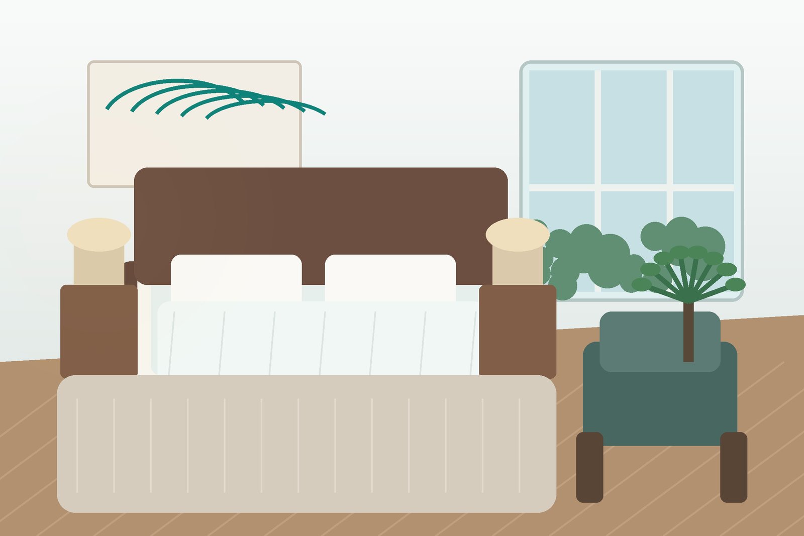 Luxury Airbnb bedroom